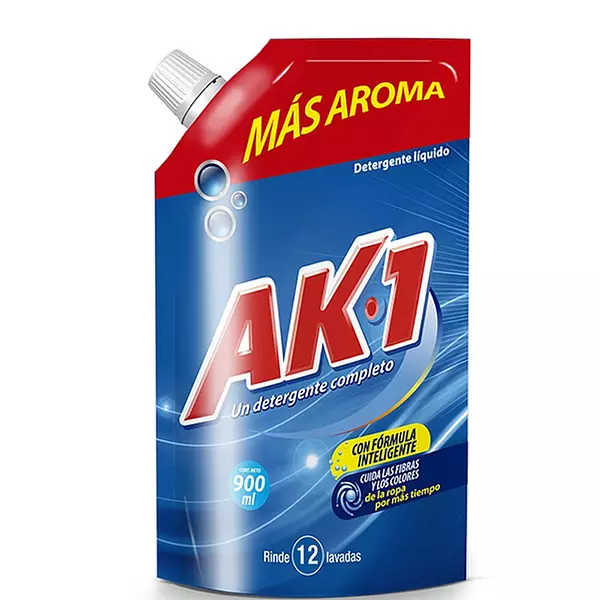 Detergente Liquido Ak-1 Doy Pack X 900 Ml