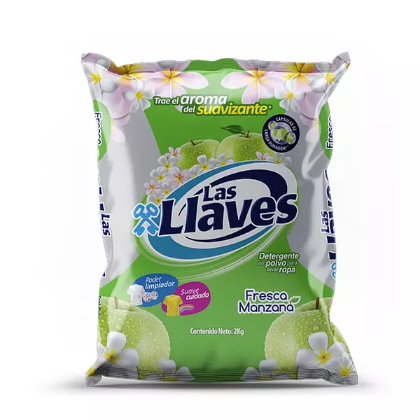 Detergente En Polvo Las Llaves X 2 Kg Mz