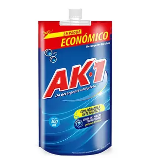 Detergente Liquido Doy Pack Ak-1 X 300 Ml