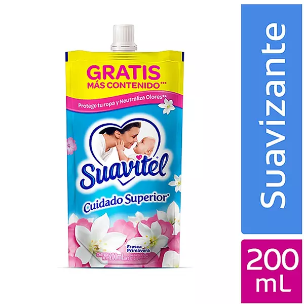 Suavitel Primaveral X 200 Ml Doy Pack