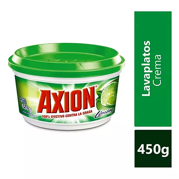 Lavaplatos Axion Limon X 450 Grs