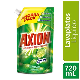 Lavaplatos Axion Liquido Limon X 720 Ml