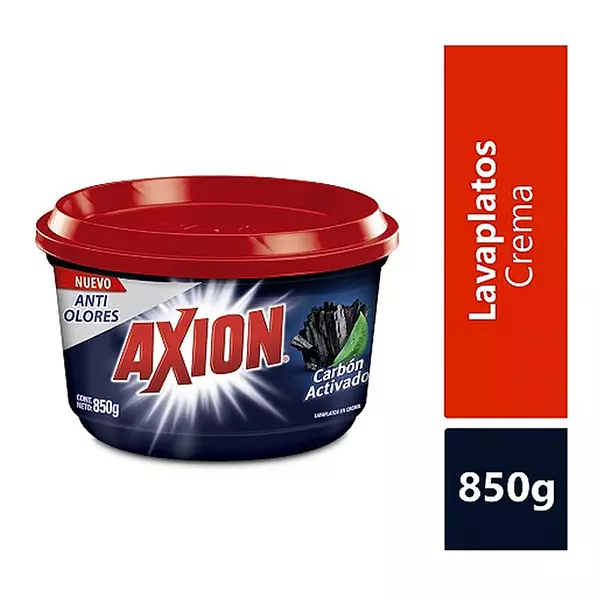 Lavaplatos Axion Carbon Activado X 850grs