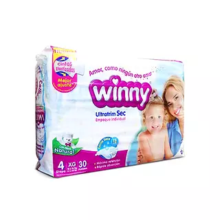Pañal Winny Ex/Sec Moradx30 Em.In