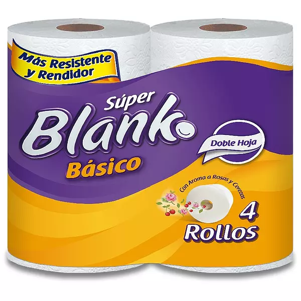 Papel Higienico Super Blanko Básico Dh X 4 Und