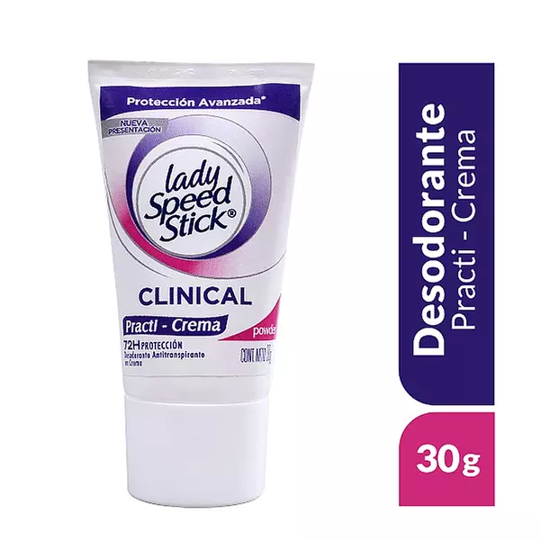 Desodorante Lady Speed X30grs X 6 Unds Clinical Apli - P/E