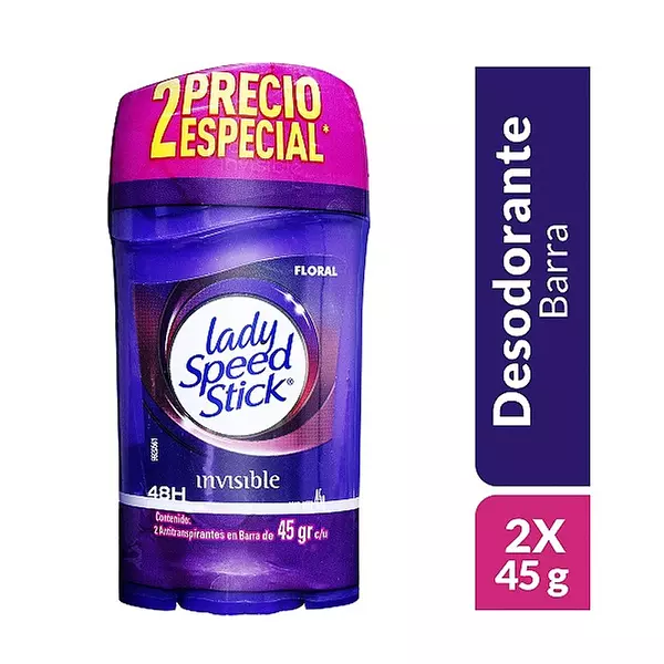 Desodorante Lady Speed X 45grs X 2und Floral