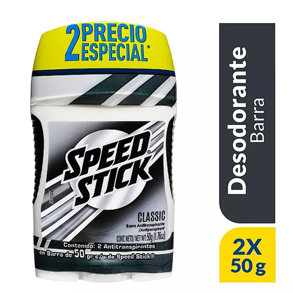 Desodorante Speed Stick 50 Grs Cls X 2unds P/Es