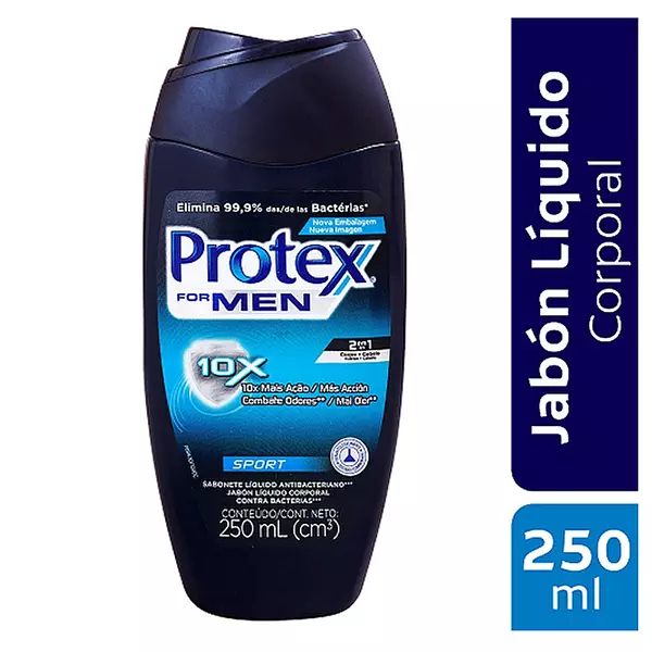 Jabon Protex Liquid For Men X 250 Ml