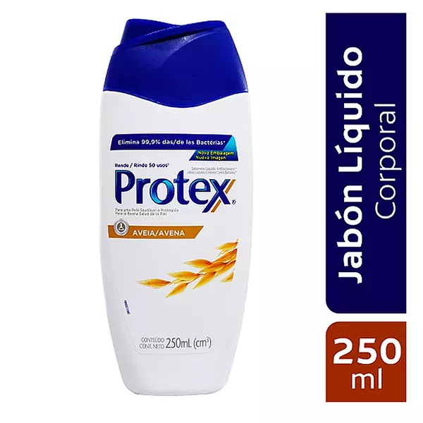 Jabon Protex Liquido Avena X 250 Ml