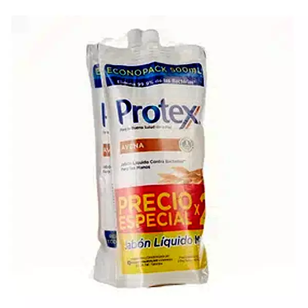 Jabon Protex Liq X 500 Ml X 2 Unds Ave D/P