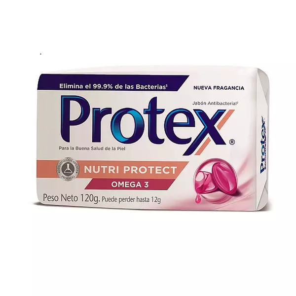 Jabon Protex Omega 3 X 120 Grs