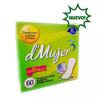Protector D´Mujer Caja X 60 Unds