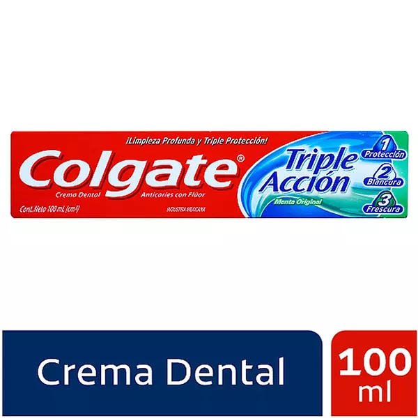 Crema Colgate Triple Accion X 100 Ml