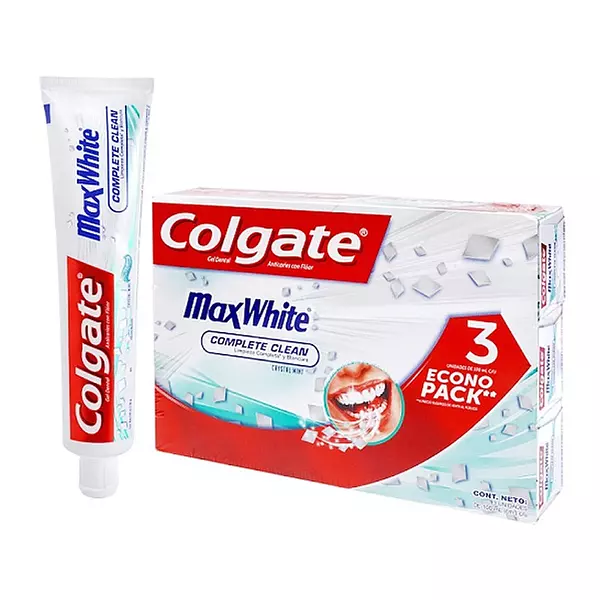 Crema Colgate Maxwhite X 100 Grs X 3 Unds P/E