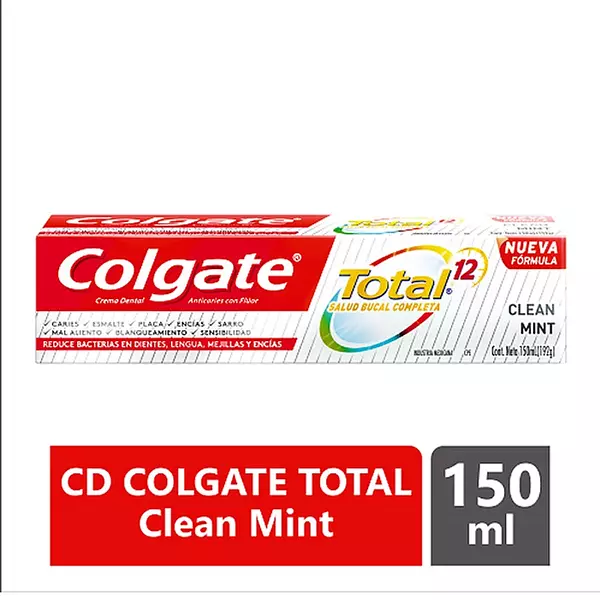 Crema Colgate Total 12 X 150 Ml