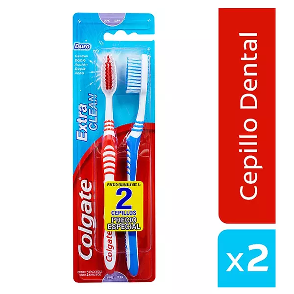 Cepillo Colgate Extra Clean Duro X 2 Und P/E