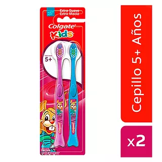 Cepillo Colgate Kids 5+ X 2 Unds