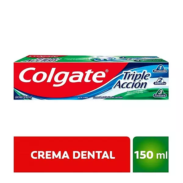 Crema Colgate Triple Accion X 150 Ml