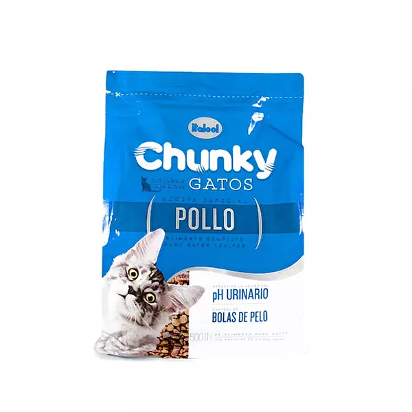 Cuido Gatos Chuncky X 500grs Pollo